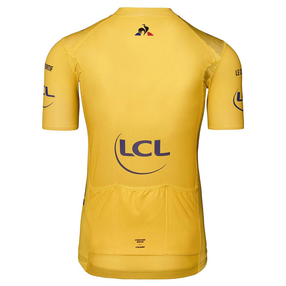 Yellow Tour de France Le Coq Sportif Kids Replica Arrivee Jersey 2019 