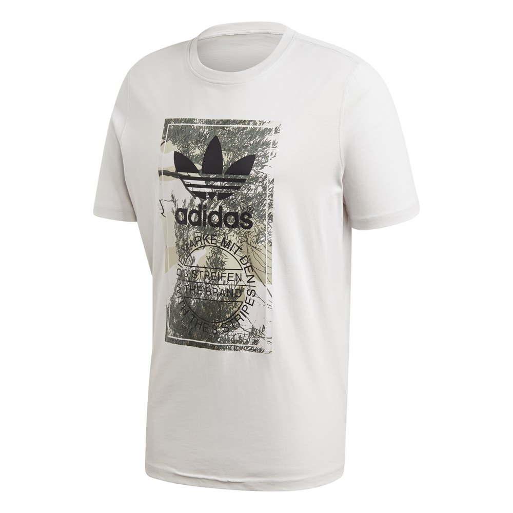 adidas Originals Camo Tongue Short Sleeve T-Shirt White| Dressinn