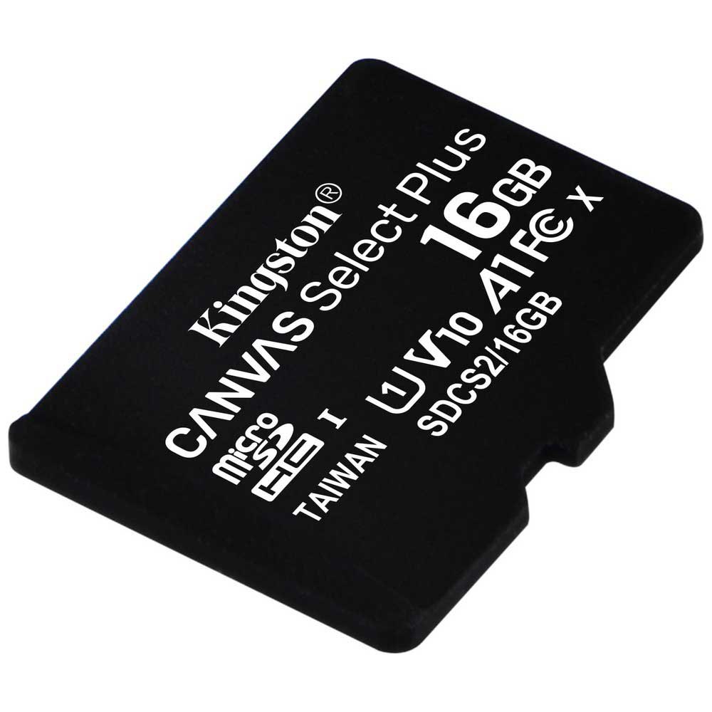 expedido ir a buscar Cualquier Kingston 16GB Canvas Select Plus Micro SD Multi 3 Units Memory Card Black|  Techinn