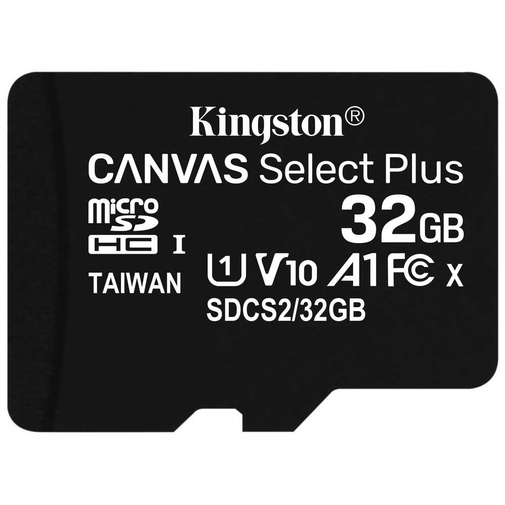 Kingston Tarjeta Memoria 32GB Canvas Select Plus Micro SD Multi 3 Unidades