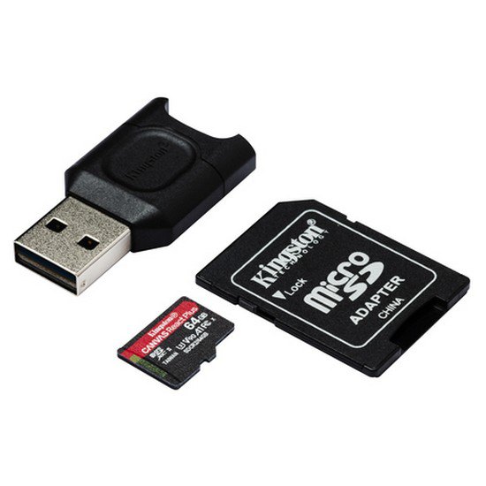 SanFlash Kingston 64GB React MicroSDXC for BLU Vivo 5 with SD Adapter 100MBs Works with Kingston 