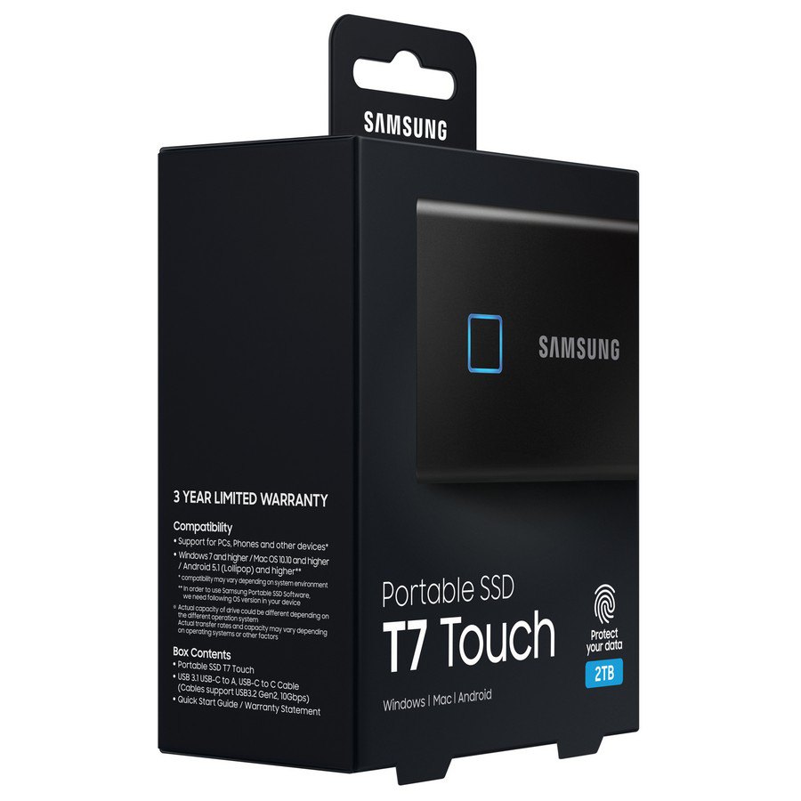 Samsung SSD MU-PC2T0K/WW 2 TB T7 Touch