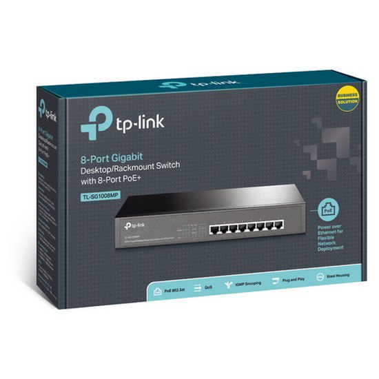 Tp-link TL-SG1008MP Switch 8 Port Gigabit