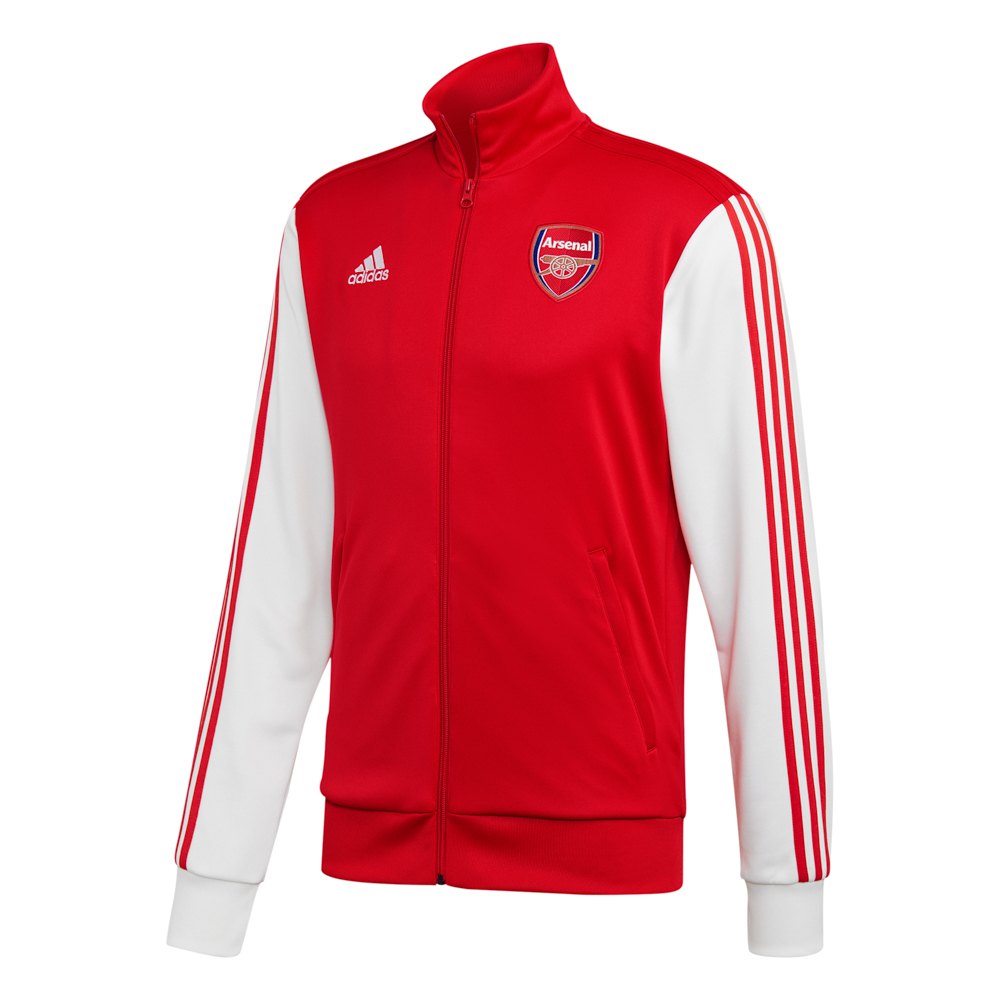 adidas Arsenal FC 3 Stripes 20/21 Sweatshirt White | Goalinn