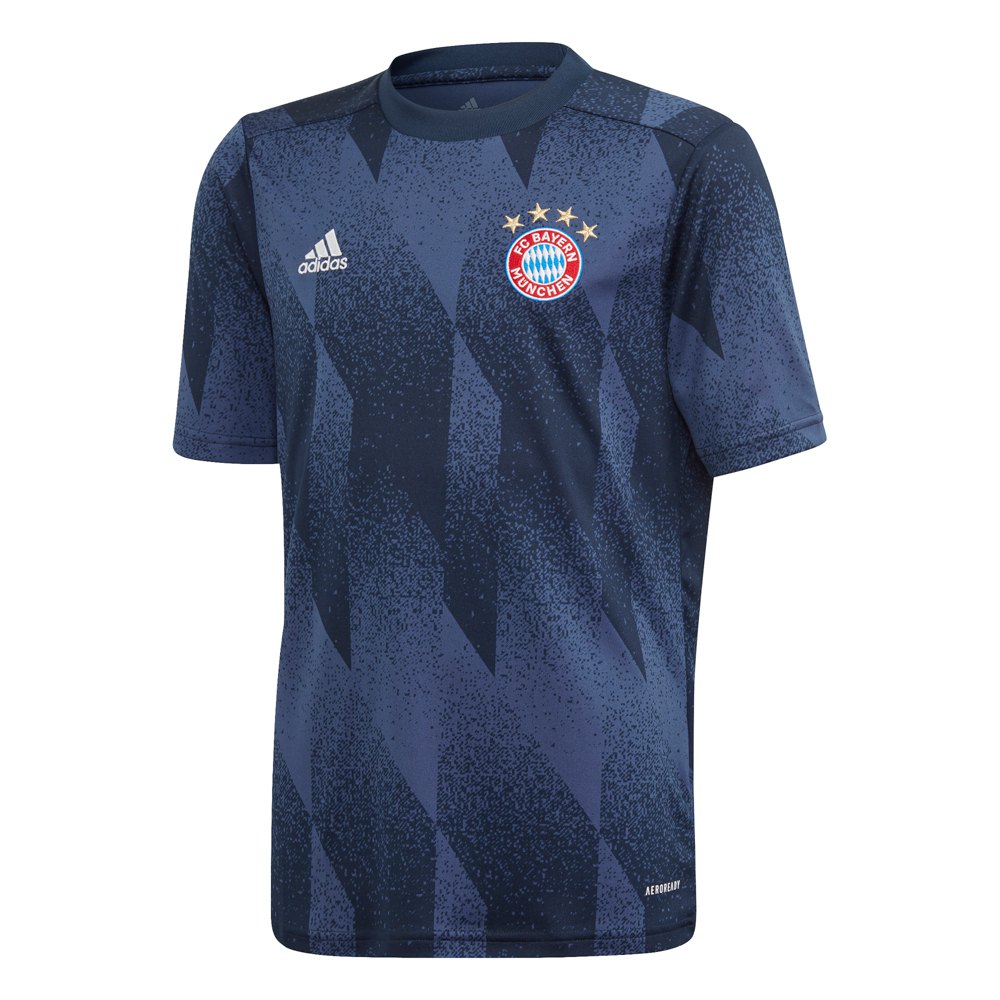 skull Authorization Berry adidas FC Bayern Munich Pre Match 20/21 Junior T-Shirt Blue| Kidinn