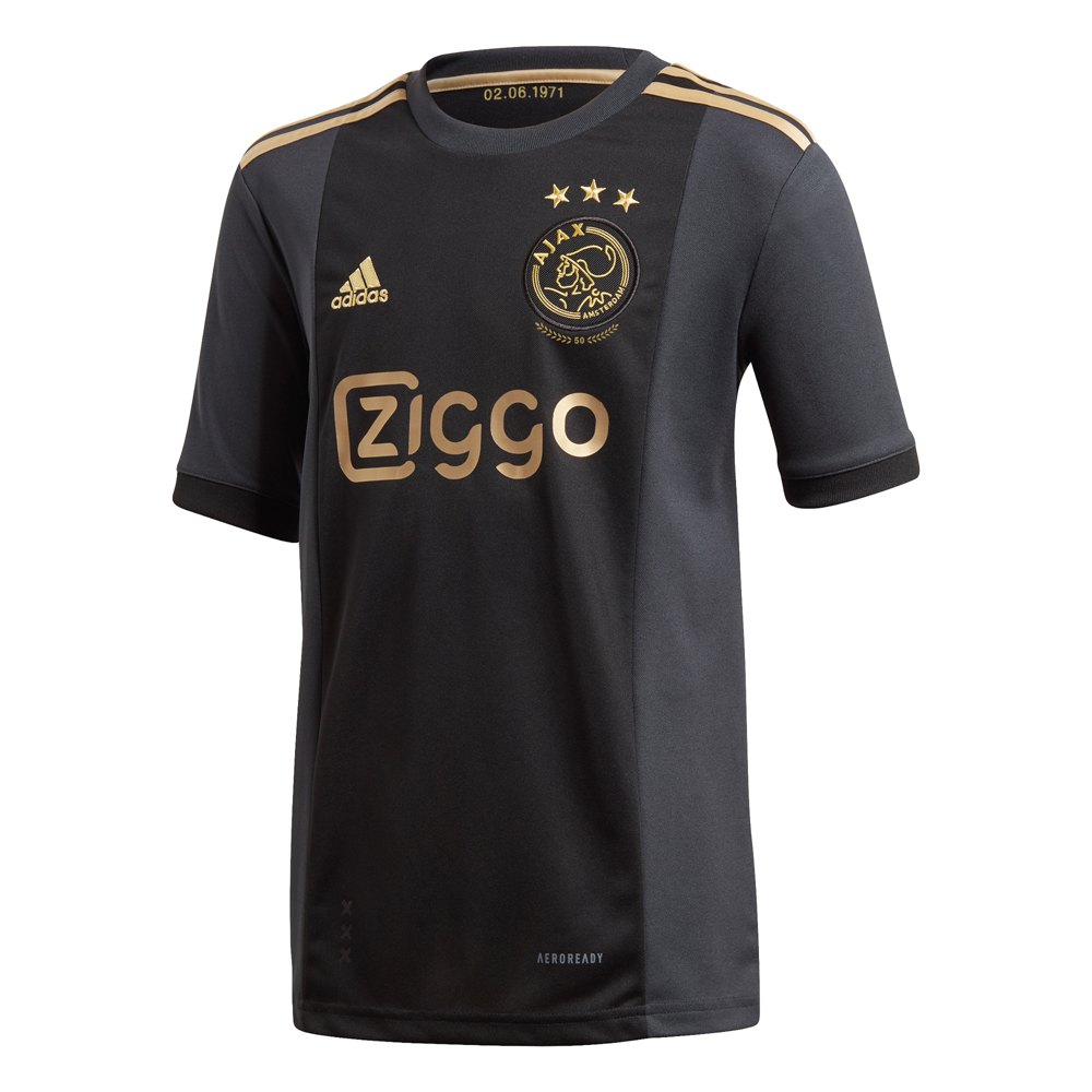 Brig Leesbaarheid Uitvoeren adidas Ajax Third 20/21 Junior T-Shirt Black | Goalinn