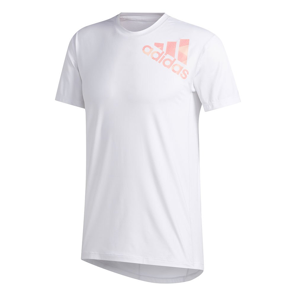 Nest Nadenkend Toneelschrijver adidas Alphaskin 2.0 Sport Fitted Short Sleeve T-Shirt White| Traininn