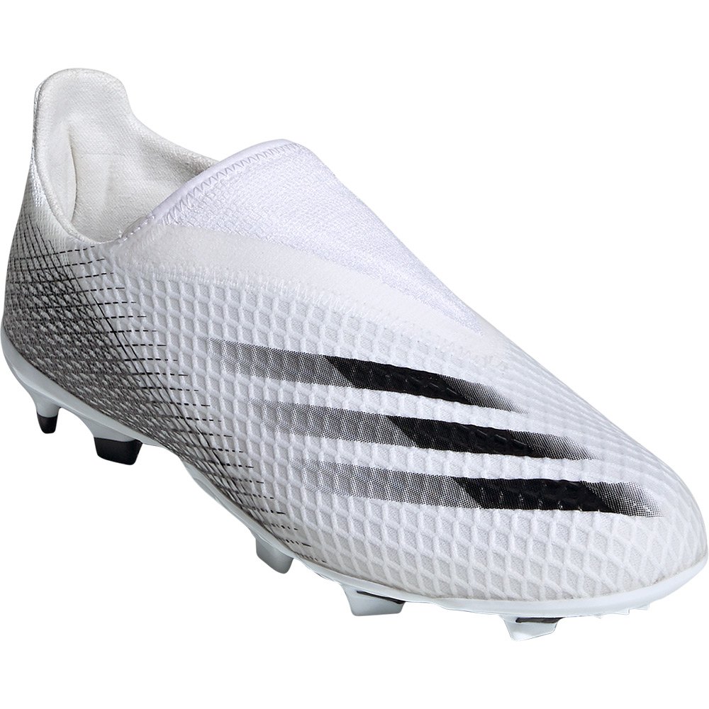 adidas X xghosted Ghosted.3 Laceless FG Football Boots White | Goalinn