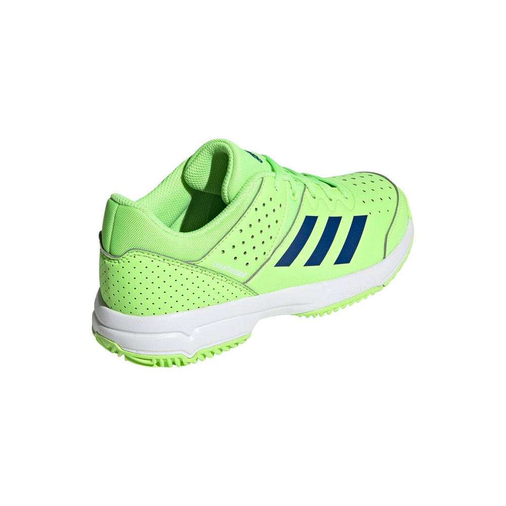 Finite nitrogen microwave Adidas badminton Court Stabil Shoes Green | Goalinn