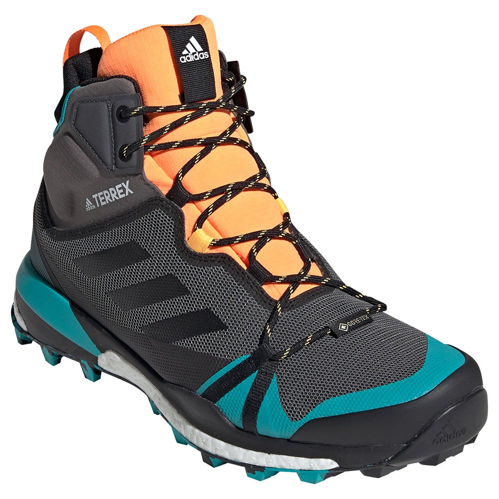 posición estanque ligado adidas Terrex Skychaser LT Mid Goretex Hiking Boots Grey| Trekkinn