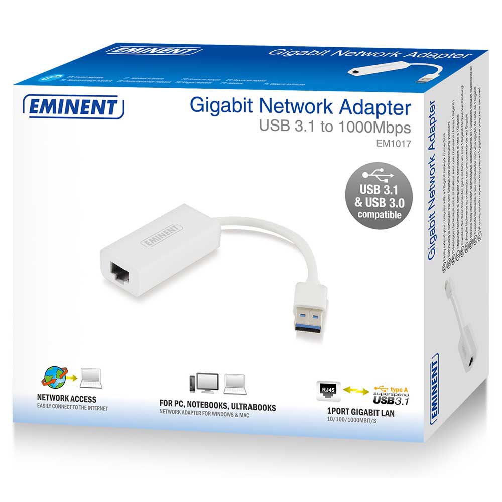 Eminent Adaptador EM1017 USB 3.1 Gen1