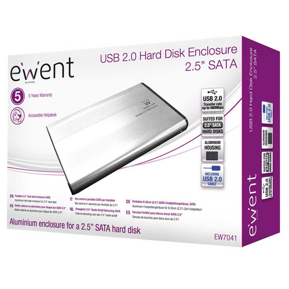 Eminent USB 2.0 2.5´´ Εξωτερική θήκη HDD/SSD