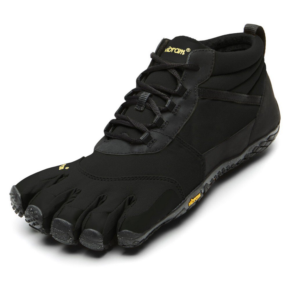 Vibram V-Trek Mens Outdoor Trail Five Fingers Mega Grip Shoes Trainers Black 