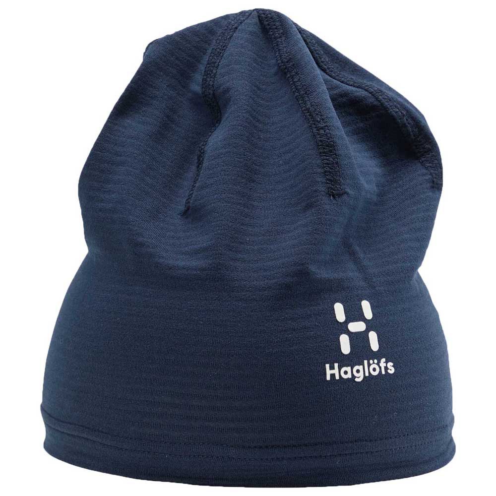 Haglofs Unisex Fanatic Print Cap Black Sports Outdoors Warm Breathable 