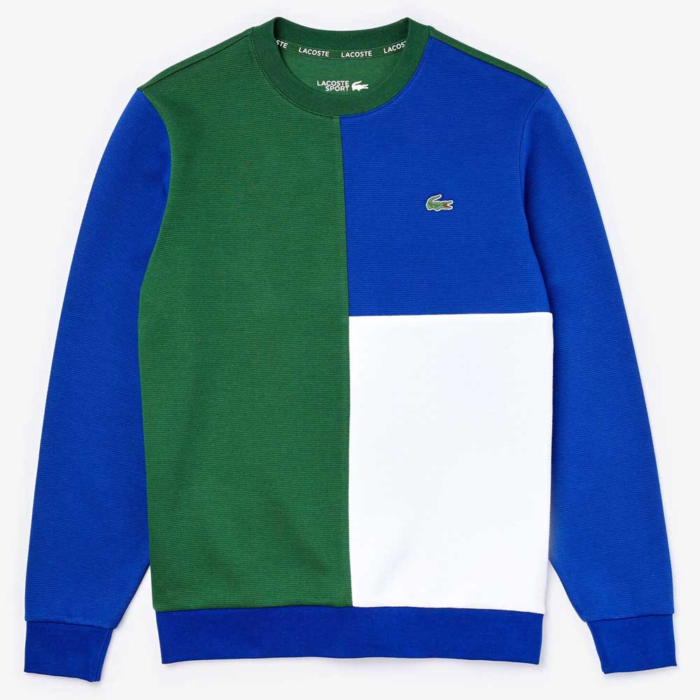 Lacoste Sport Two Ply Colourblock Sweatshirt