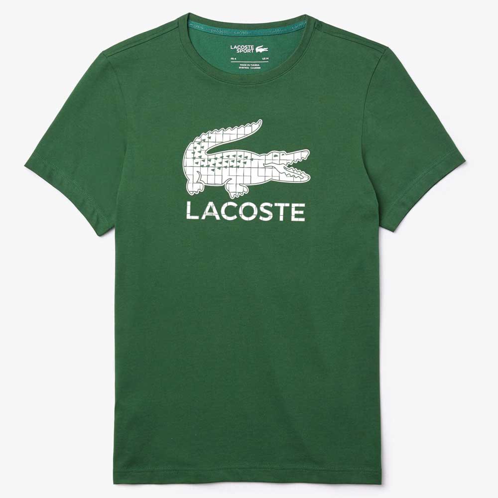 Lacoste Sport Crocodile Print Breathable Short Sleeve T-Shirt