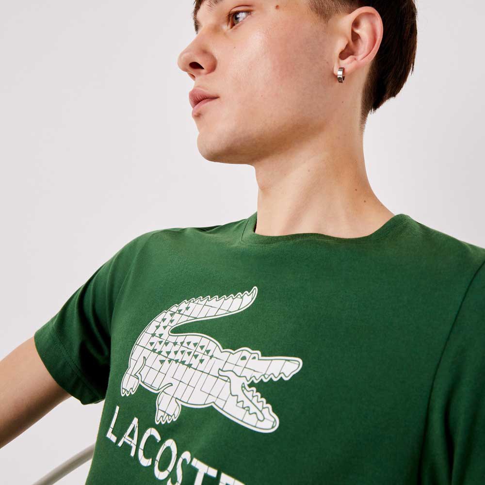 Lacoste Sport Crocodile Print Breathable Kurzarm T-Shirt