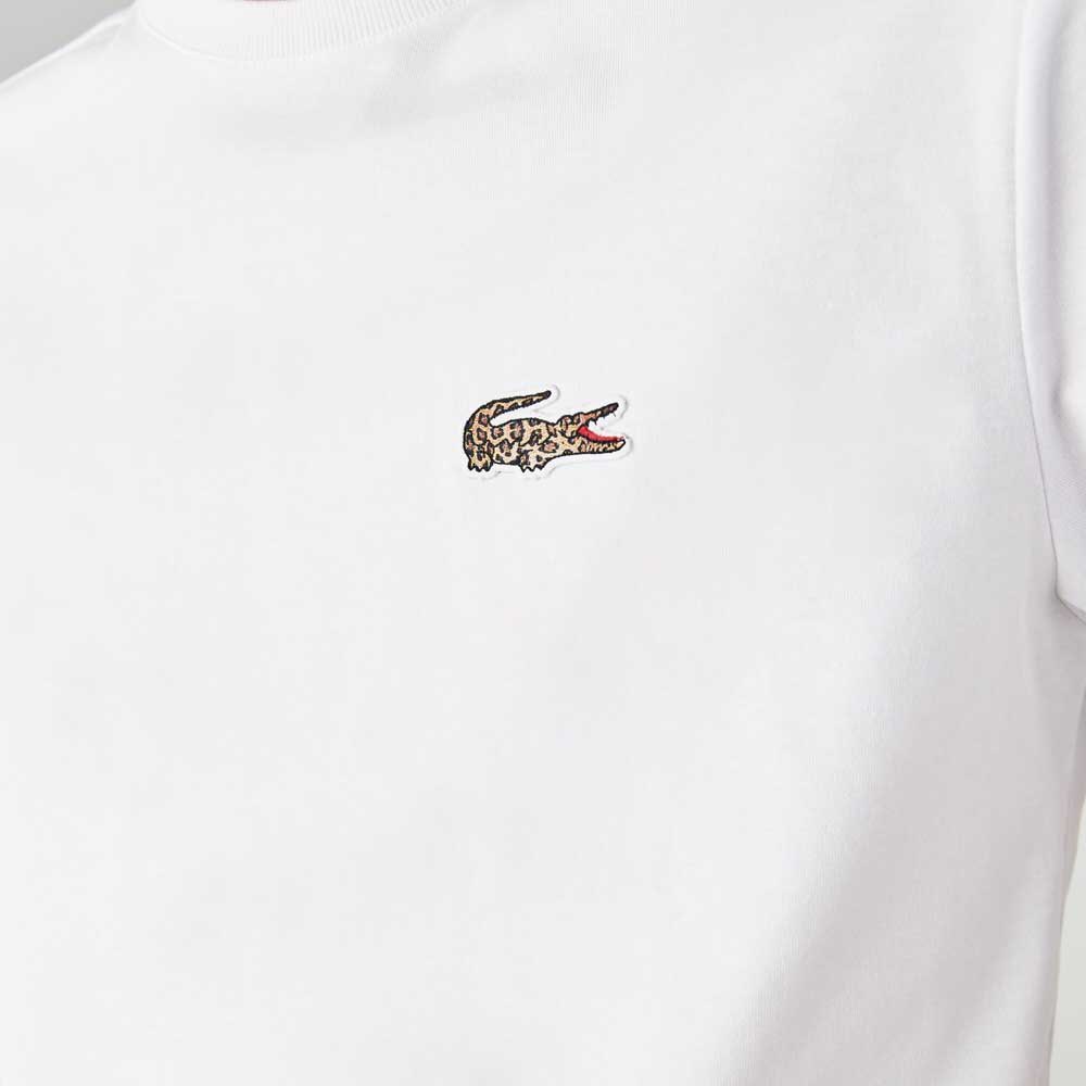 Lacoste Ribbed Crew Cotton Short Sleeve T-Shirt