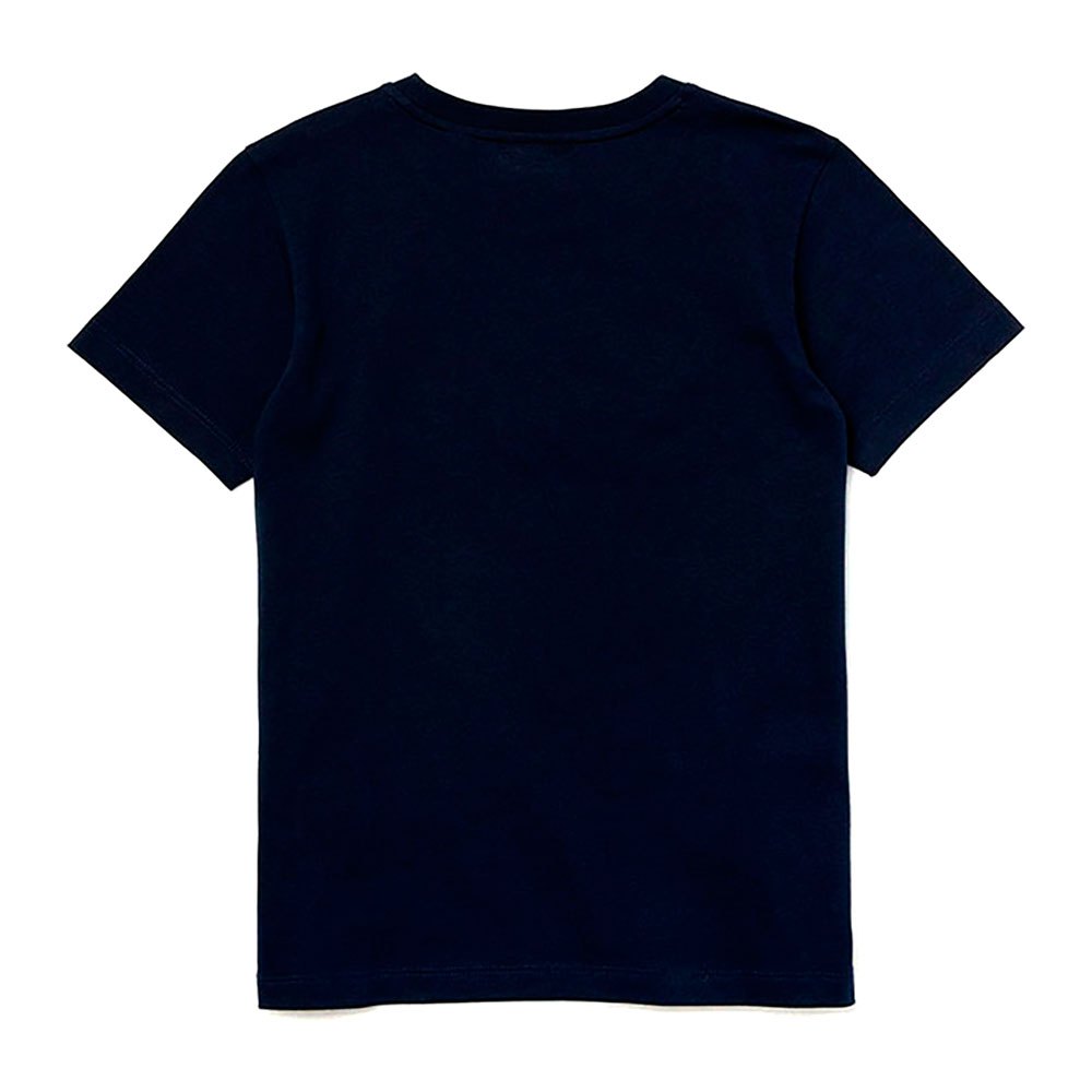 Lacoste Crew Print Cotton Short Sleeve T-Shirt
