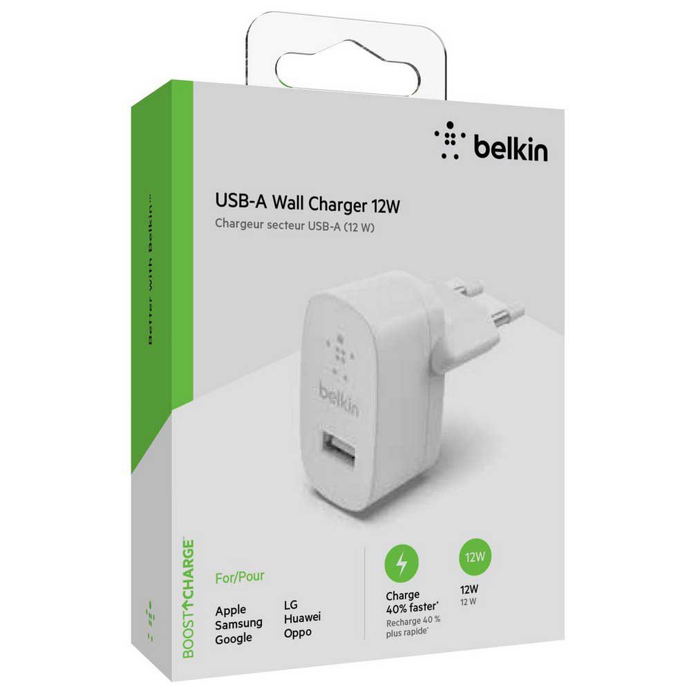 Belkin Cargador Single USB-A Wall 12W