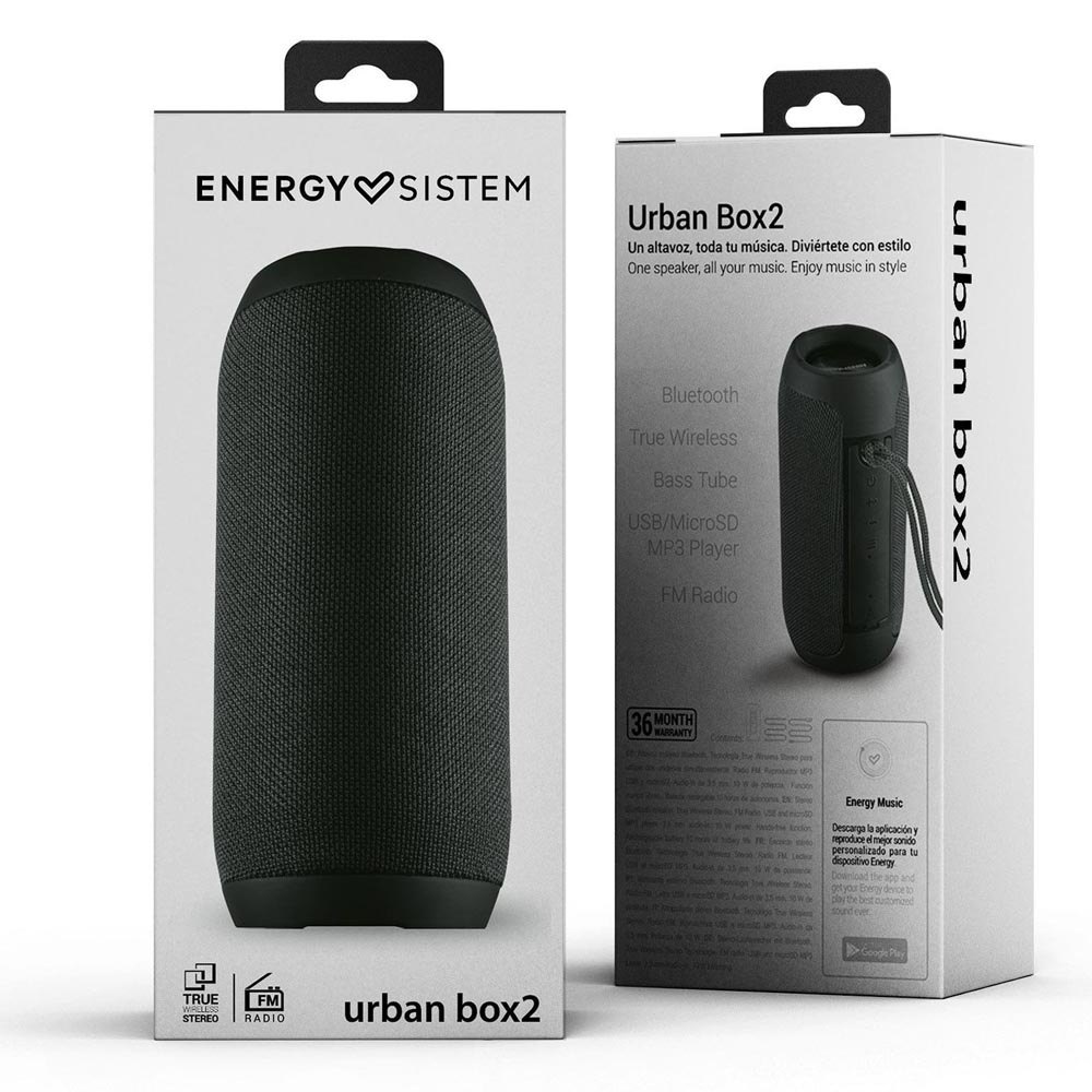 Energy sistem Urban Box 2 Głośnik Bluetooth
