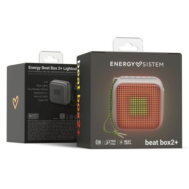 Energy sistem Altavoz Bluetooth Box 2+ Lightcube