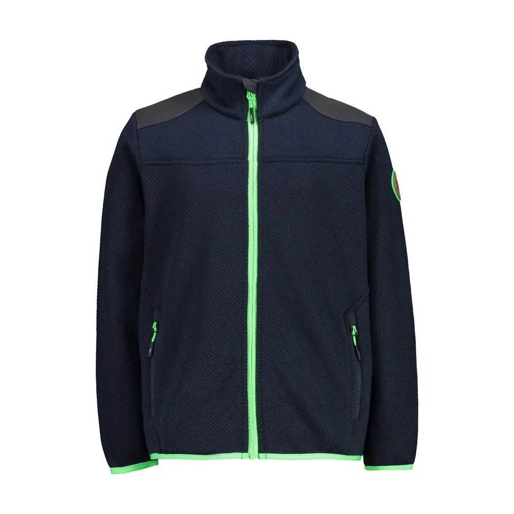 Veste Polaire Fille CMP 30H2184 – Chaleur & Confort Stretch Éco-Responsable – Idéale Toutes Saisons