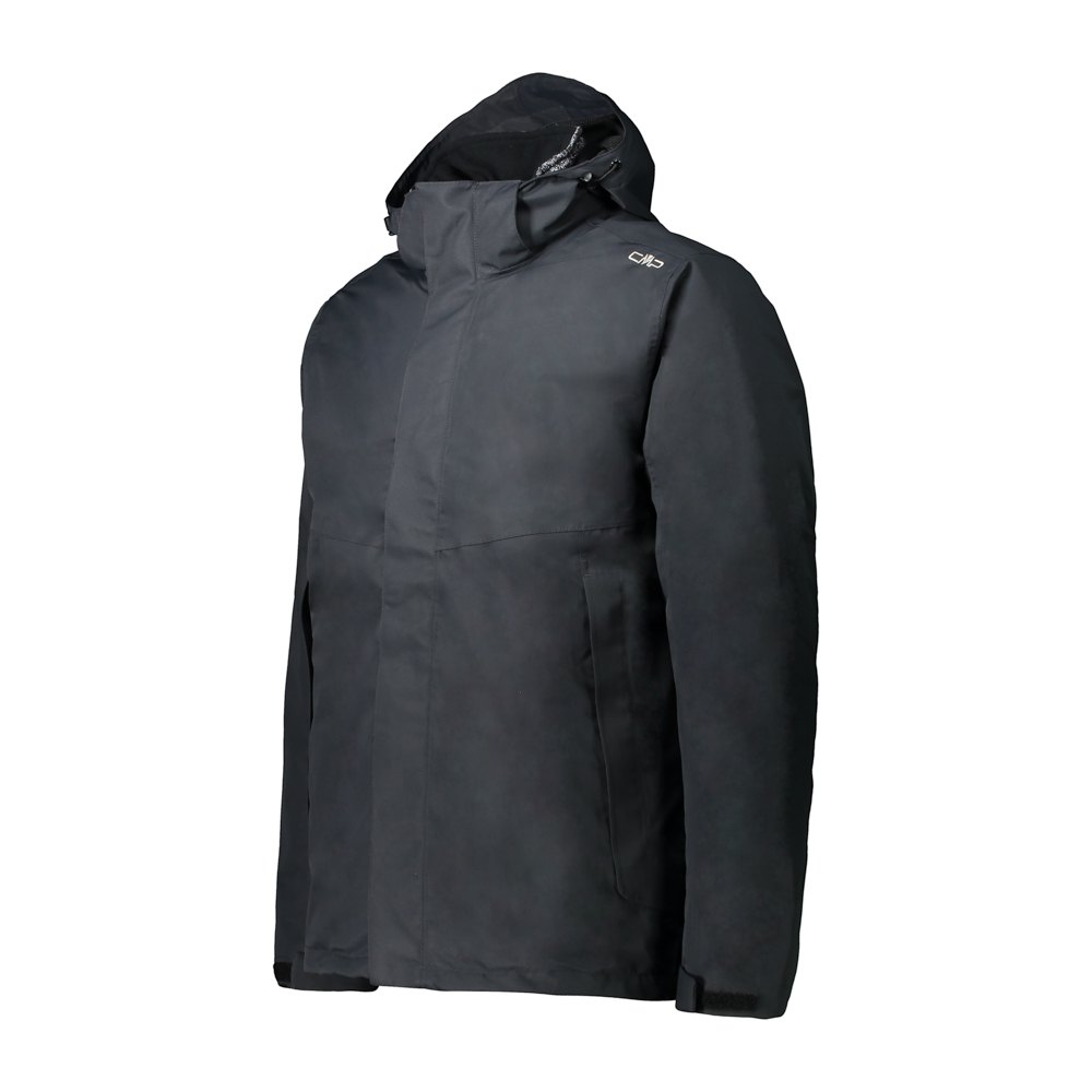 CMP 39Z0407D Mid Zip Hood + Detachable Inn Jacket