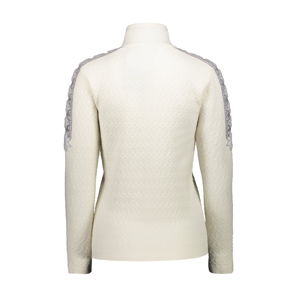 CMP Knitted Pullover 7H26006 fleece mit halbem reißverschluss