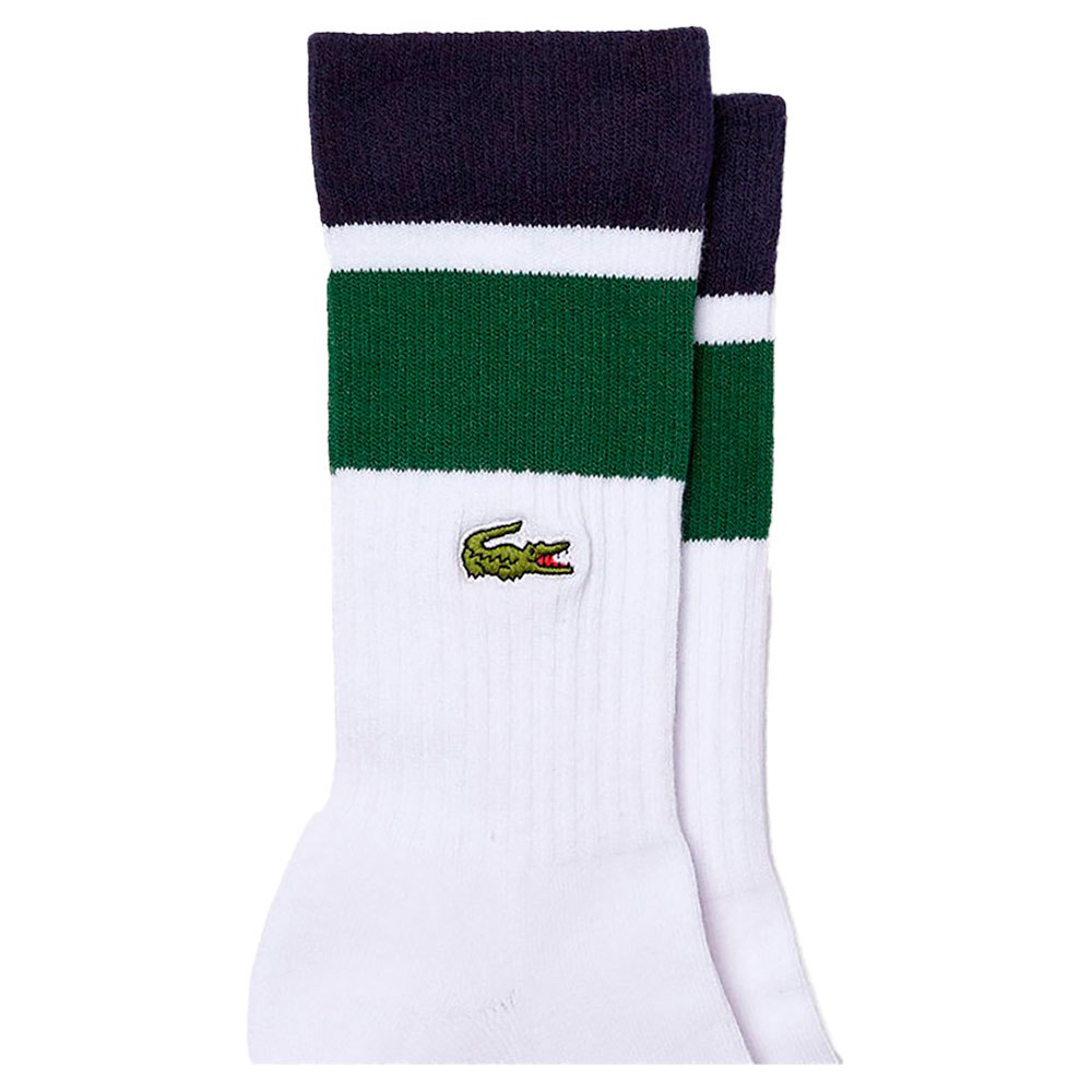 Lacoste Calcetines Sport Striped Ribbed Cotton Blend