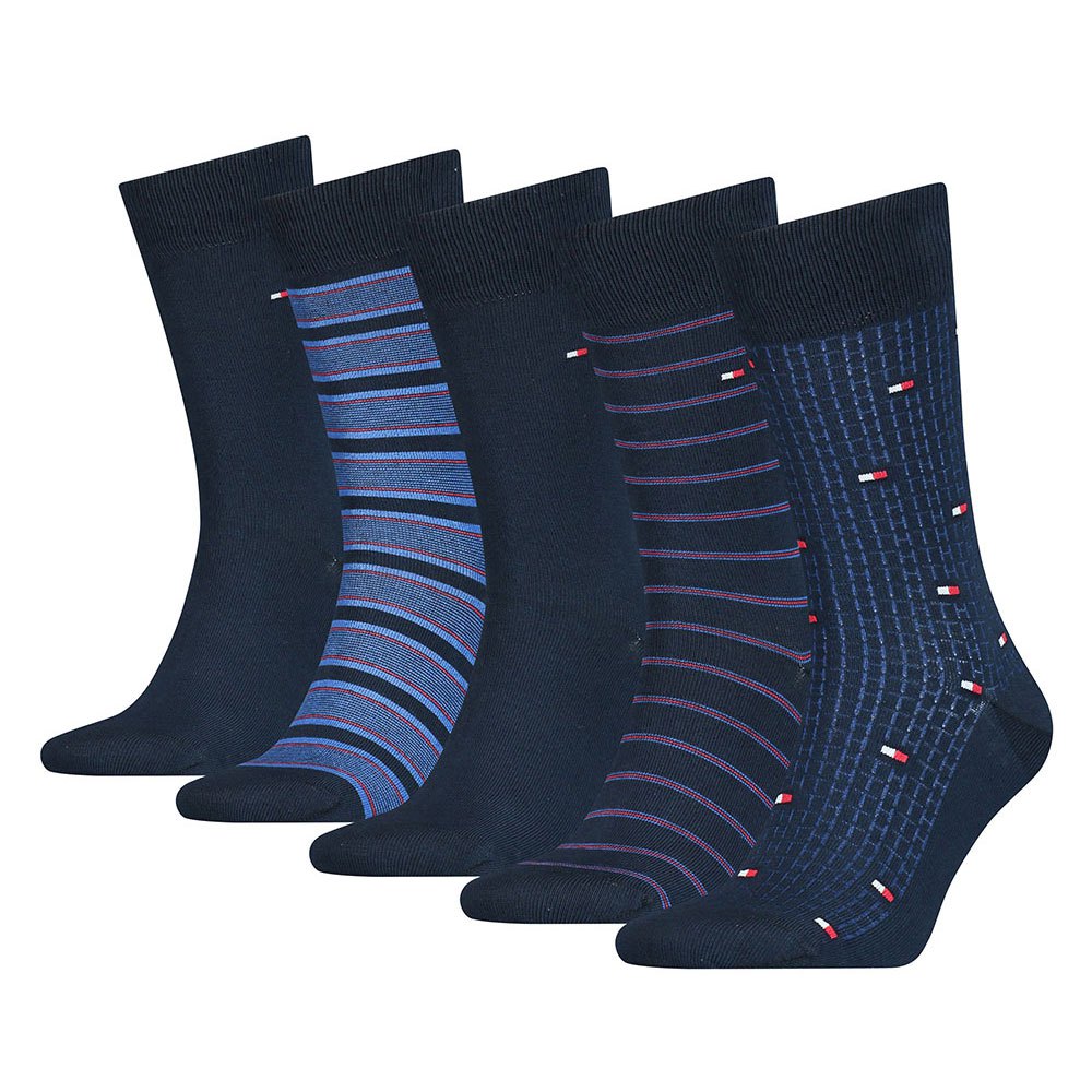 tommy-hilfiger-fine-stripe-tin-giftbox-classic-socks-5-pairs