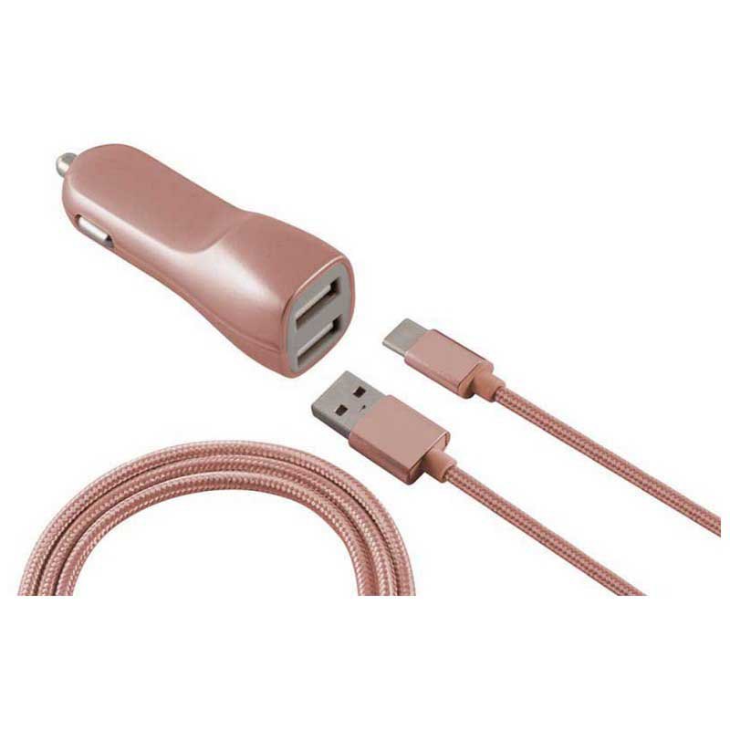 ksix-billader-dual-2.1a-charger-usb-micro-usb-cable