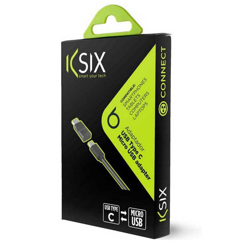 bord Afleiden Weigering KSIX Micro USB 2.0 To USB 3.1 Type C Adapter Black | Techinn