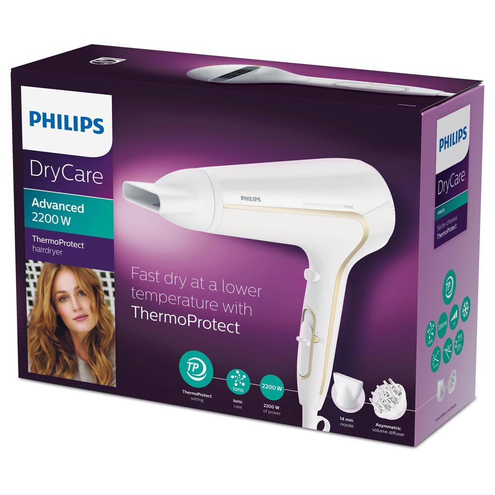 set Out Estimate Philips HP8232/00 2200W Hair Dryer Golden | Techinn