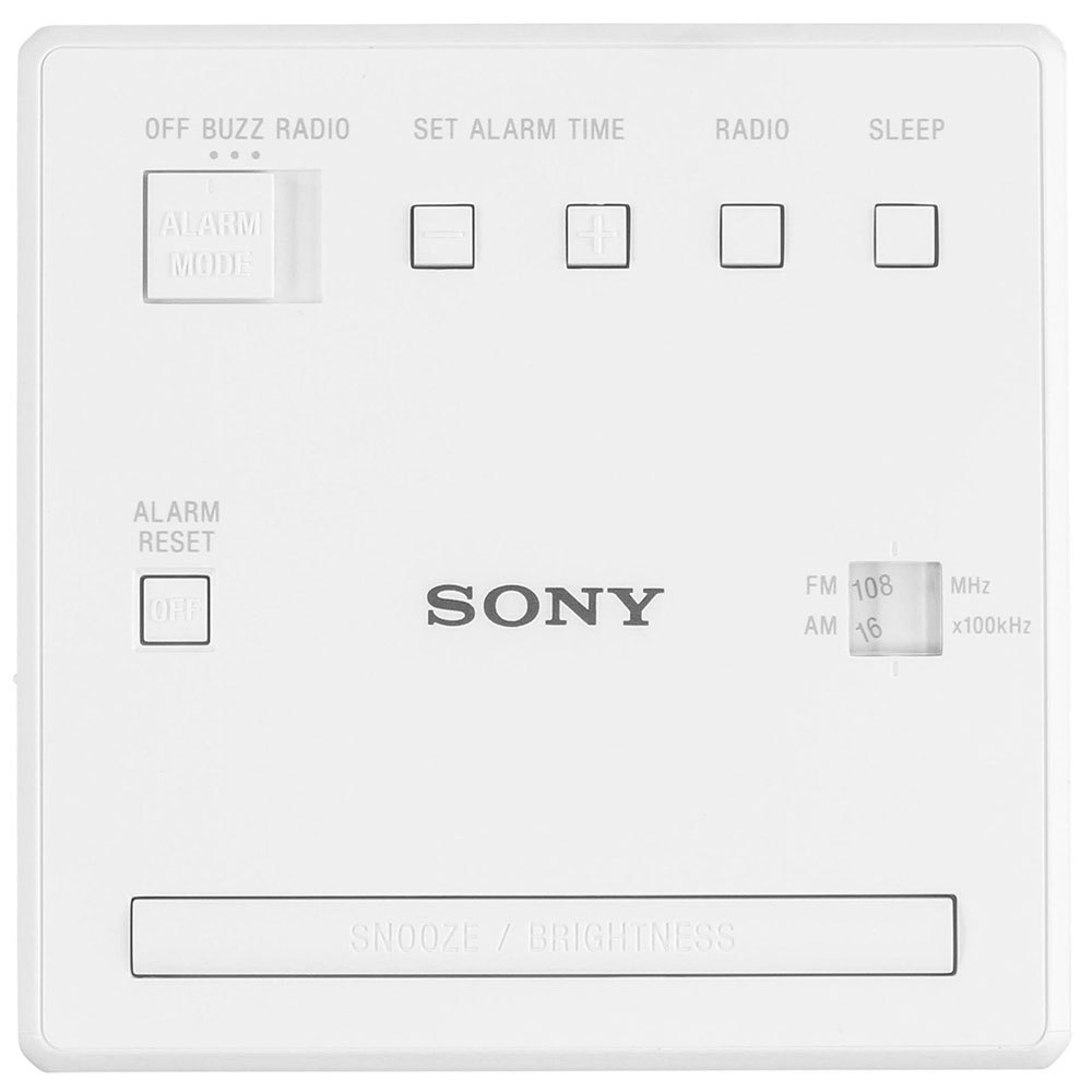 Sony ICF-C1T Desktop Alarm Clock AM FM Radio Black Automatic Set Up BRAND NEW 