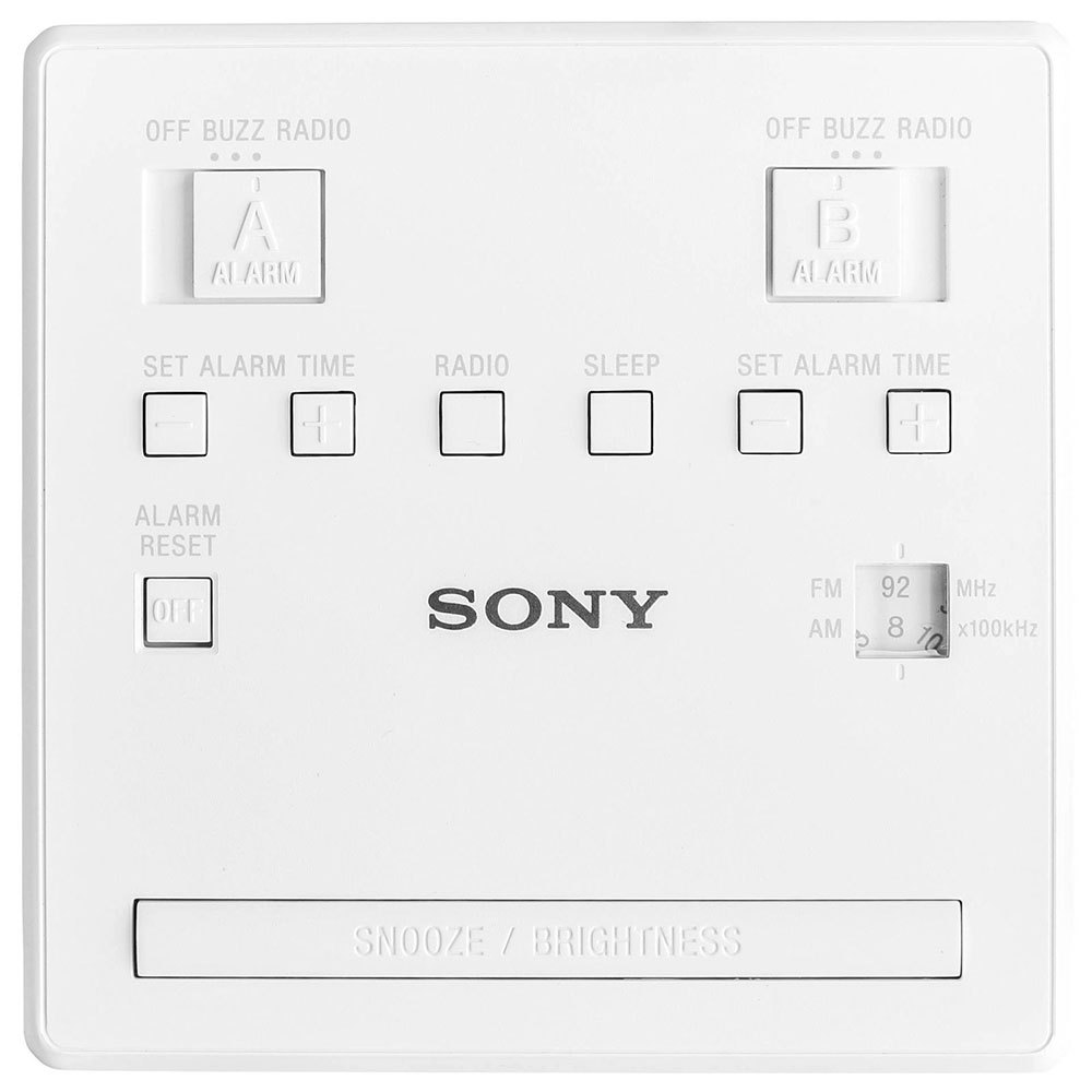 Sony ICF-C1T AM/FM Dual Alarm Clock Radio Black 
