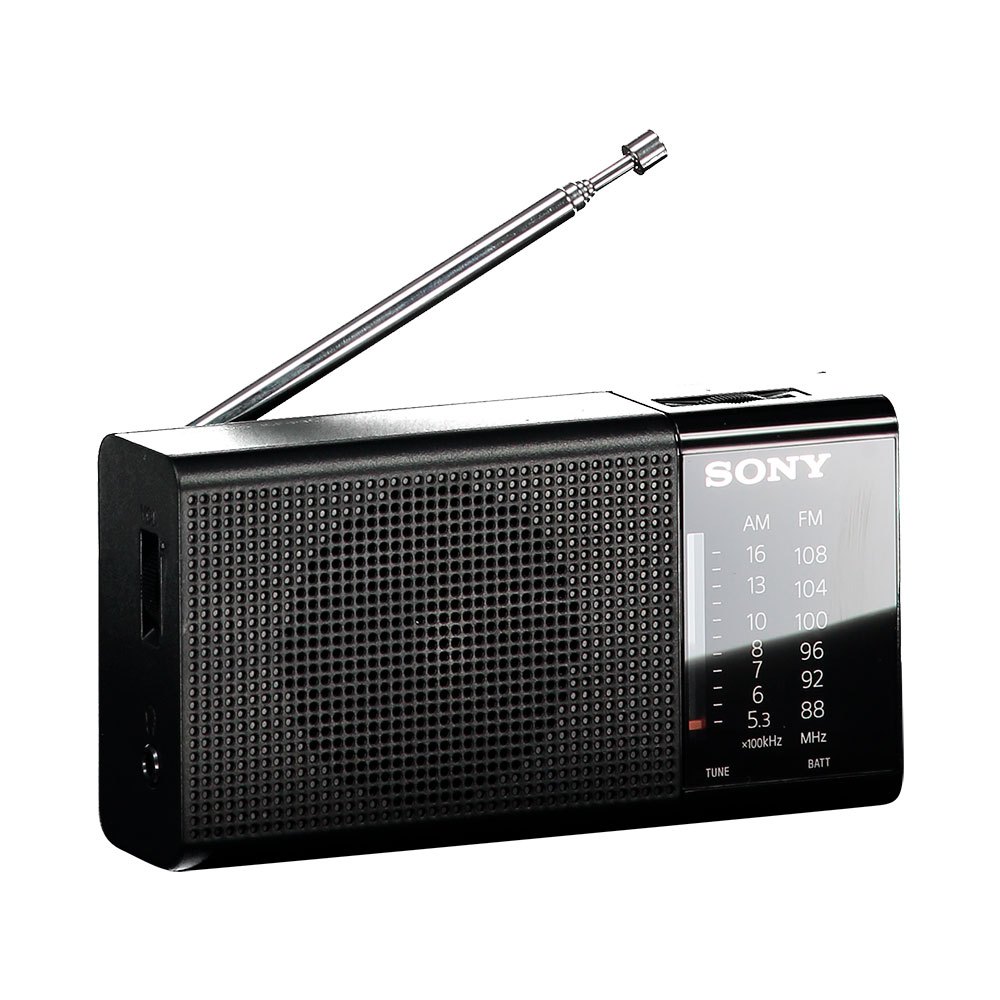 Radios 3,5 mm, Alkali, AA, Tragbar, Analog, AM, FM Sony ICF-P36 Tragbar Analog Schwarz Radio 