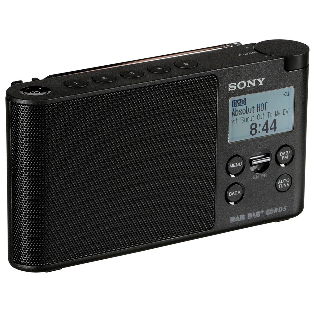 Médula ósea notificación pila Sony Radio Portátil XDR-S41D DAB/DAB Plus Negro | Techinn