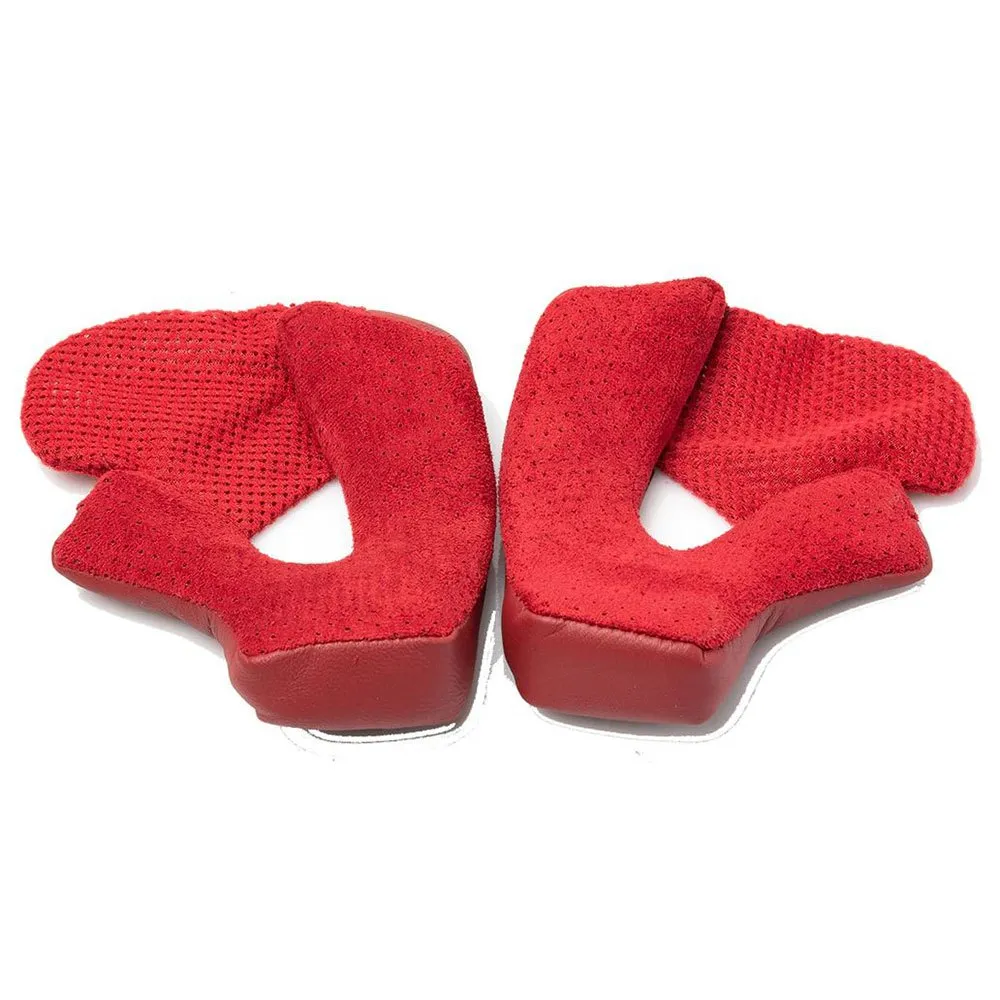 Bell moto Bullitt Cheek Pads Red Motardinn