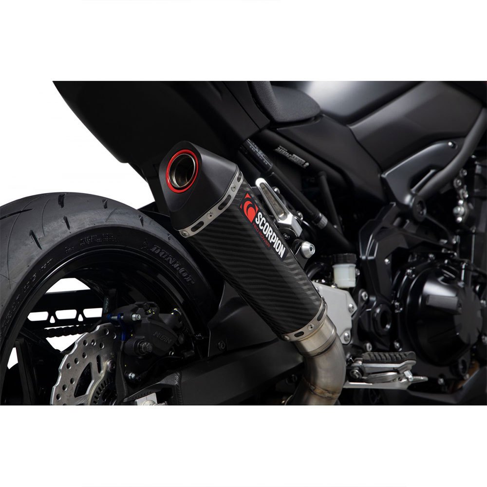 Scorpion exhausts Silenciador Serket Taper Slip On Carbon Fibre Z900 Euro 5 20
