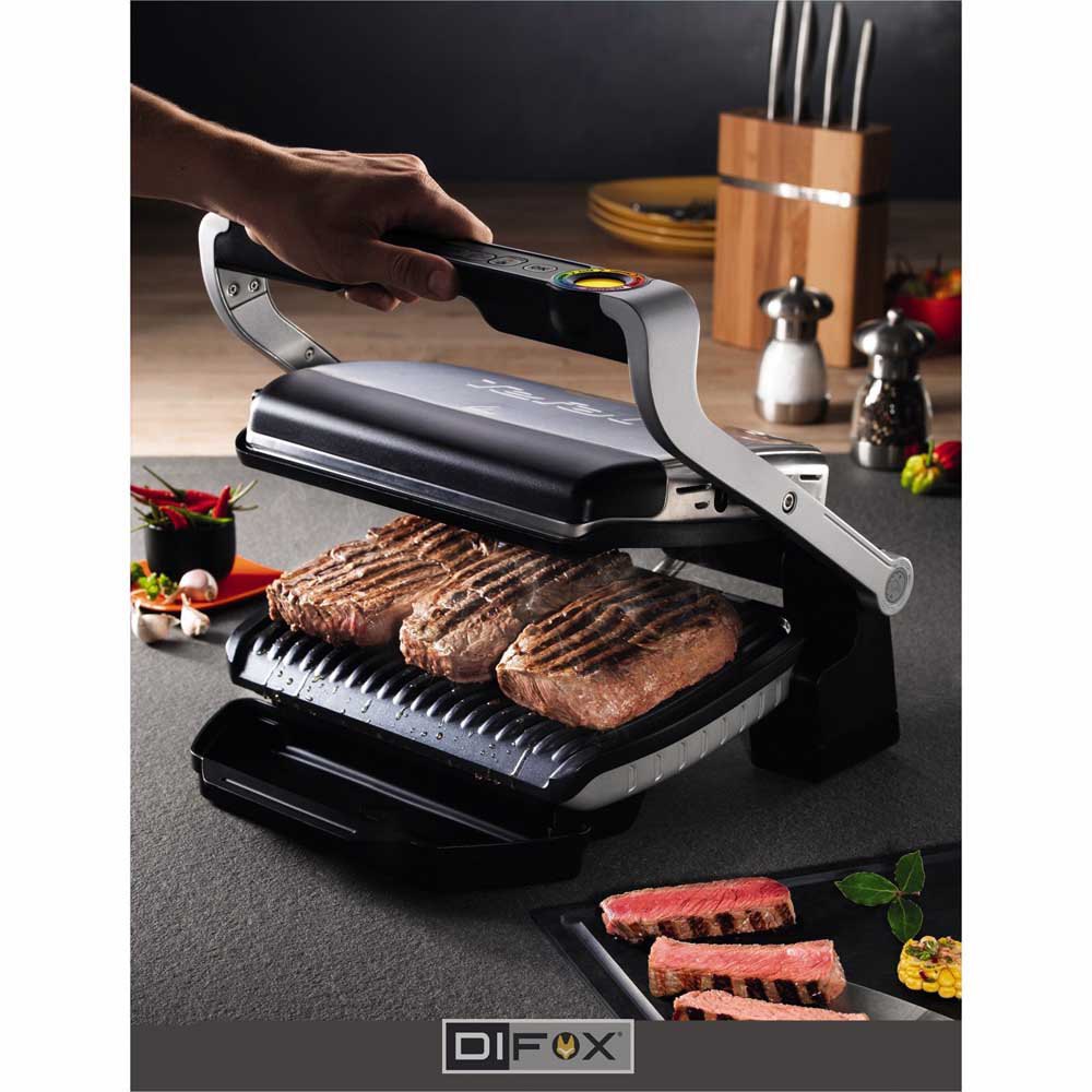 Desert reservation Looting Tefal GC712D12 Optigrill Electric Grill Silver | Techinn