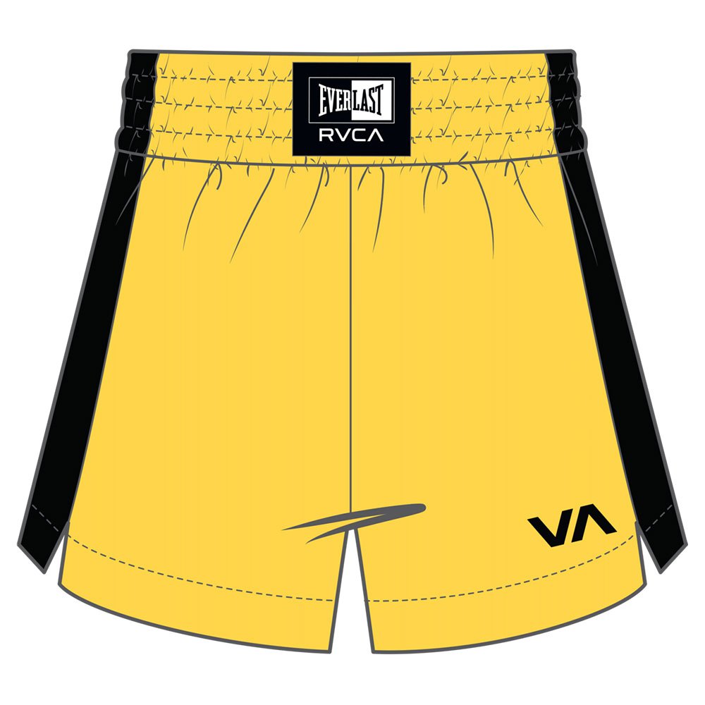 Rvca Everlast Boxing Short Pants Yellow | Traininn