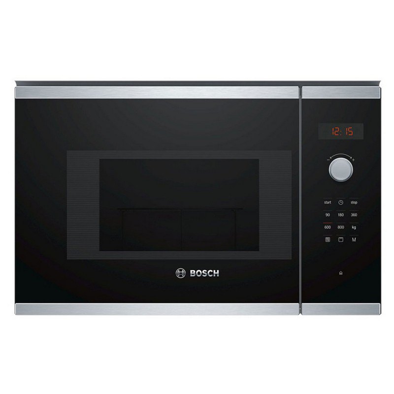 Bosch Serie 4 800W Touch Grill Microwave Silver|
