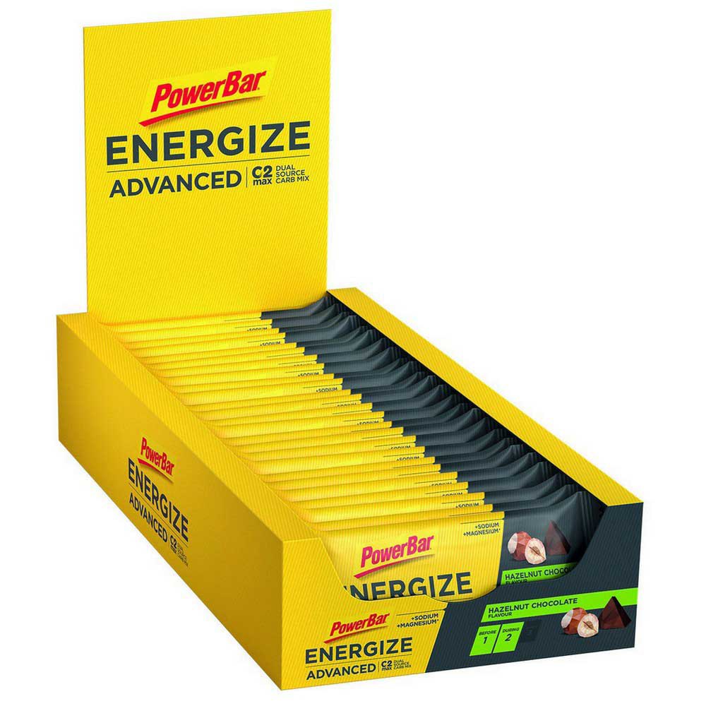 powerbar-energize-advanced-55g-25-unita-nocciola-cioccolato-energia-barre-scatola