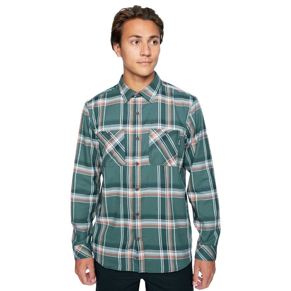 hurley-dri-fit-hunter-flannel-langarm-hemd