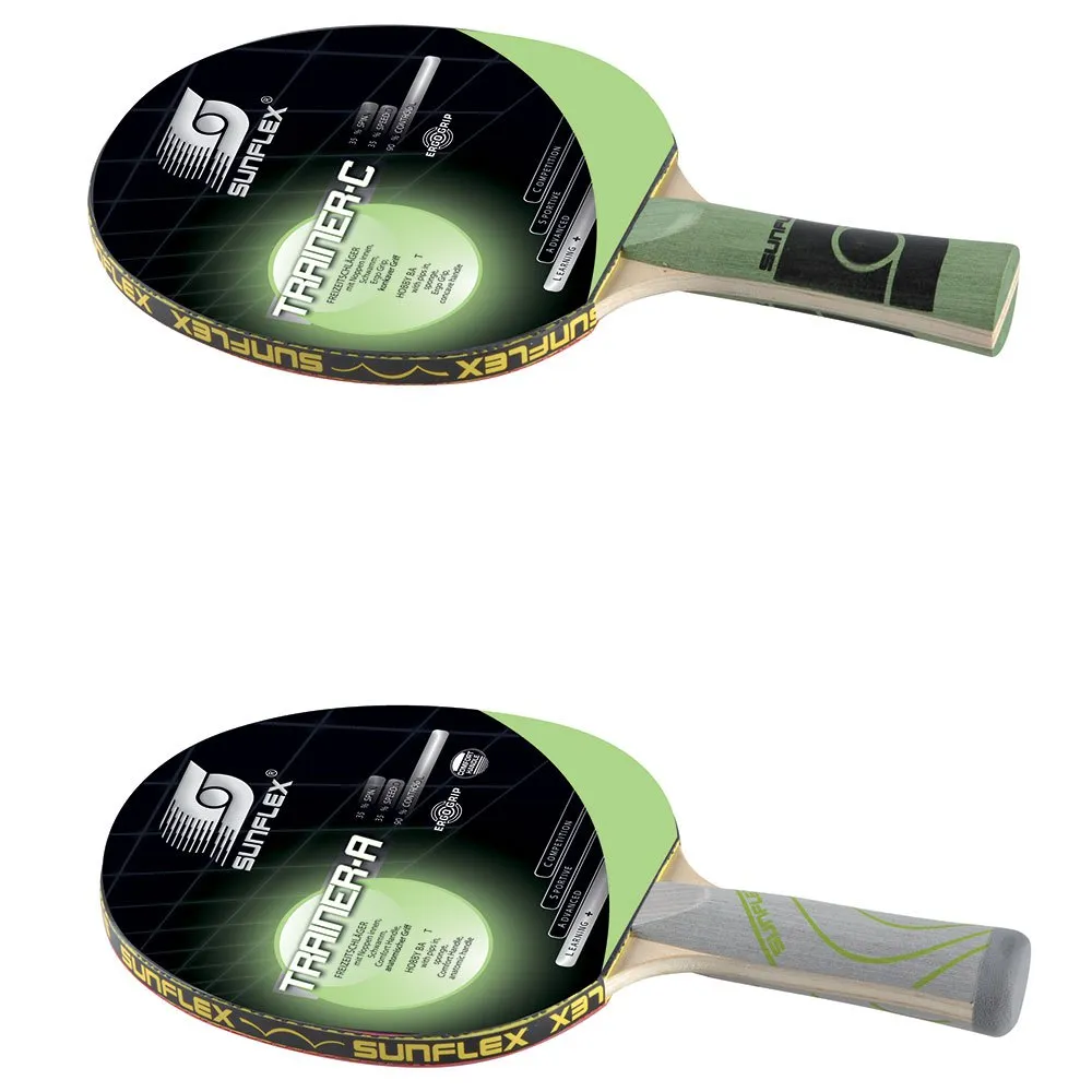 Sunflex Racket Sunflex Trainer Table Tennis Racket Green | Smashinn