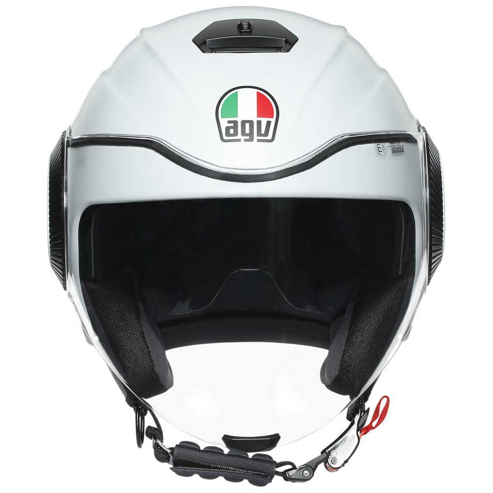 AGV Casco Helmet Jet Demi-Jet AGV Orbit Solid Titanio Mate Matt Titan Talla M 