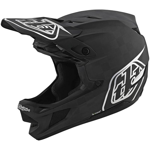 Troy lee designs カーボンダウンヒルヘルメット D4, 黒 | Bikeinn