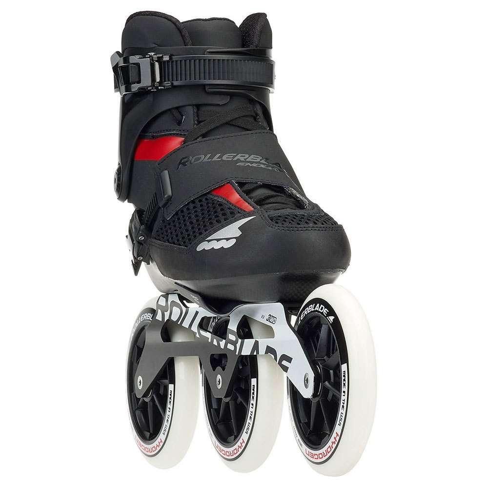 Rollerblade Endurace Pro 125 Unisex Adult Fitness Inline Skate Black and Red Premium Inline Skates