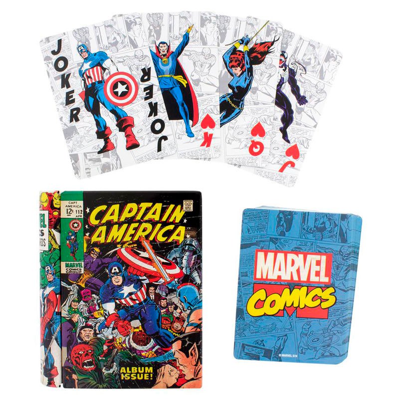 Captain America Comics playing cards brand new sealed Marvel 